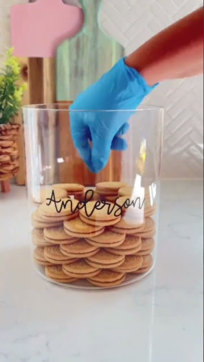 House Warming Gift Idea | Iconic Stacked Cookies | Personalized Gift Idea | Vinyl Decal #ad