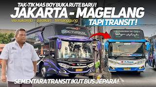 NEW ROUTE FROM PO HARYANTO TO MAGELANG BUT TRANSIT‼️MAS BOY'S BEST TACTICS FOR THE NEW ROUTE FOR ...