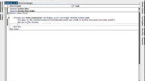 04 الاتصال بقاعدة بيانات Access دورة التعامل مع قواعد البيانات باستخدام VB net