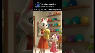 📲 Subscribe for more viral stories &amp; AI-powered business ideas!#CatSalon #BusinessStory #viral #ai