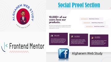 Frontend Mentor Challenges || Social proof section (Part-1)