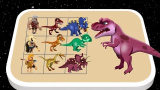 Jurassic merge:dino Evolution (New Game) - ,  I upgrade chracters screenshot 5