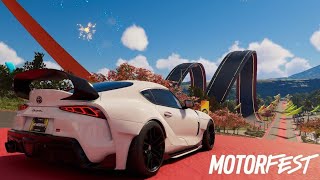 Toyota GR Supra Physics test is Amazing The Crew Motorfest 🤫