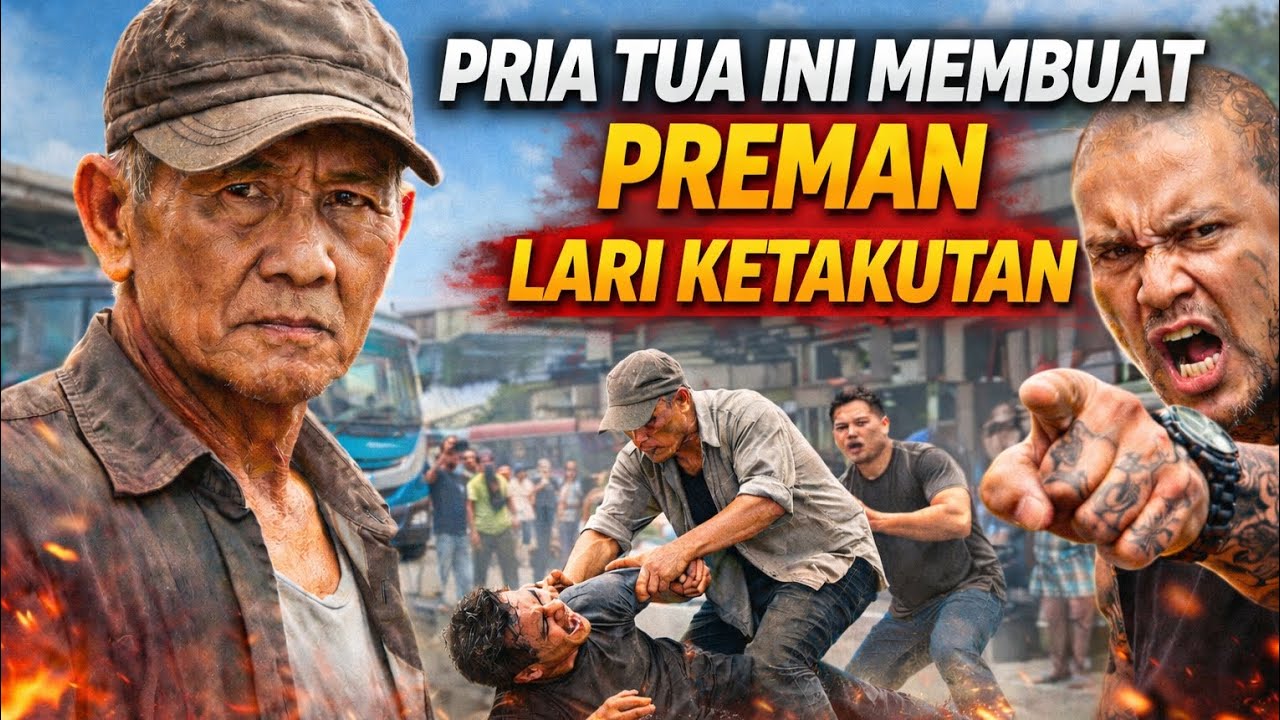 Pria Tua Dipalak Preman Terminal, Ternyata Mantan Napi Nusa Kambangan yang Ditakuti! 