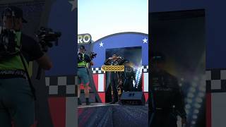 Bubba Wallace embraces the noise at driver intros🤣🗣️ #nascar #shorts #racing #funny