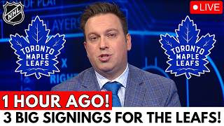 CONFIRMED NOW! LEAFS SIGNING 3 STAR PLAYERS TO WIN THE STANLEY CUP! SEE WHO THEY ARE! LEAFS NEWS