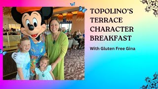 Topolinos Character Breakfast | Gluten Free kid and adult review| Disney's Riviera Resort