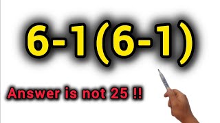 POV: This Math Problem Tricks Everyone!