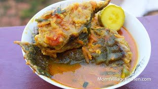 How To Cook Deep Fried Walking Catfish - Emmale - Ugandan African Food - Mom's Village Kitchen