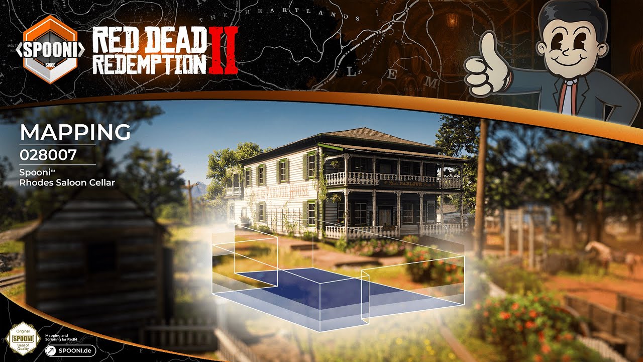 Rhodes Saloon Cellar - MLO RDR2 RedM ∣ Spooni Mapping