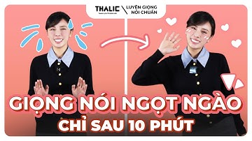 THALIC VOICE | PHƯƠNG PHÁP ĐỂ CÓ GIỌNG NÓI NGỌT NGÀO #thalicvoice #giongnoihay