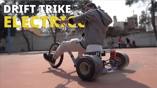 DRIFT TRIKE ELECTRICO casero TERMINADO (motorizado brushless)