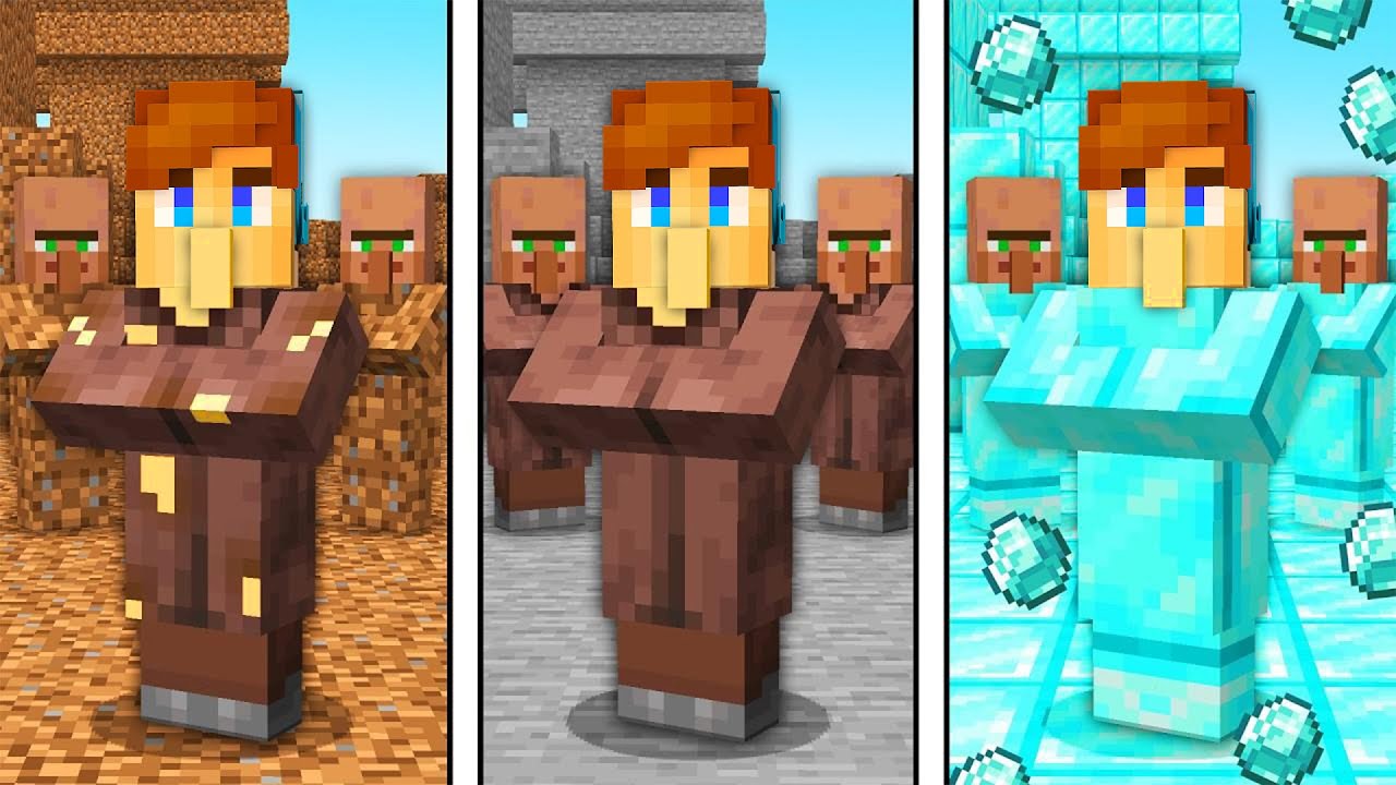 Jag Gick Med VILLAGER CIVILISATIONEN i Minecraft!