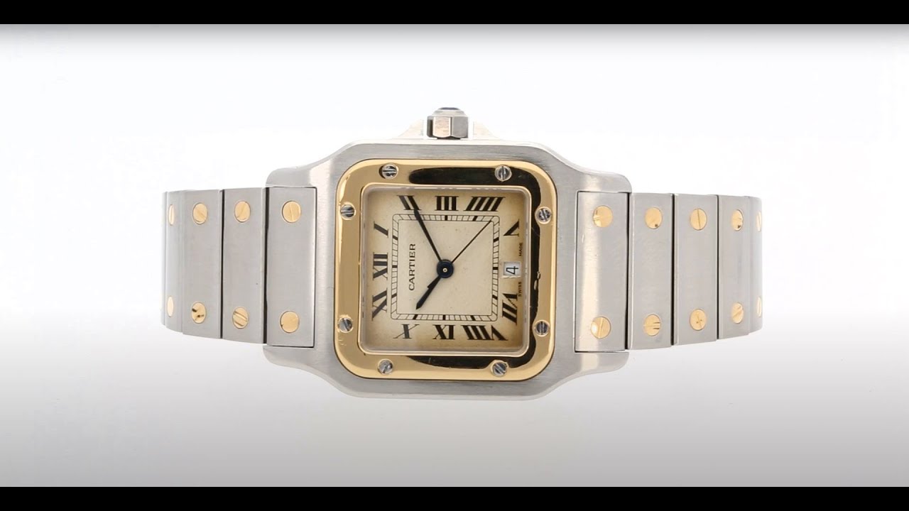Cartier Santos 1566 29mm Bi-Colour 