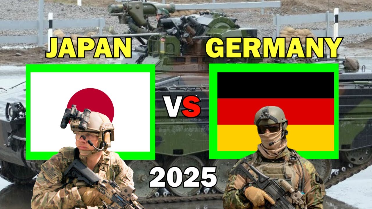 Japan VS Germany ~Military Power Comparison 2025