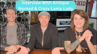 Interviewing Crazy Lamp Lady and the Antique Nomad