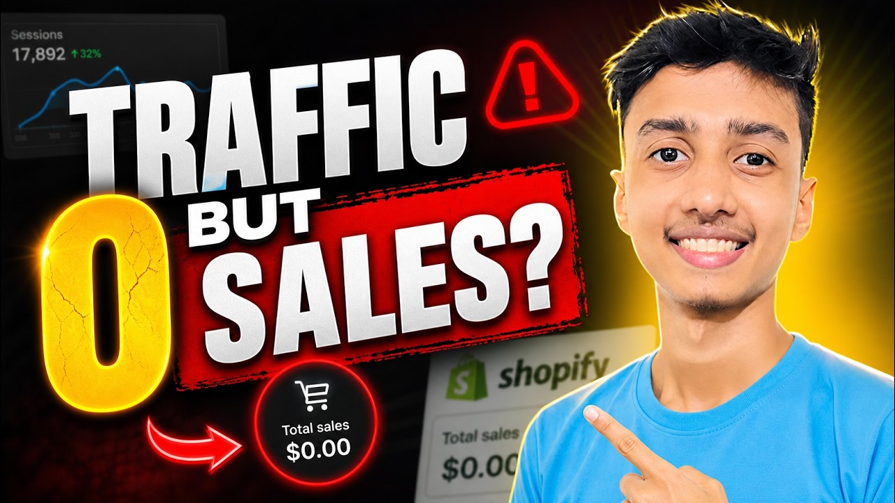 Getting Traffic But No Sales? The 3-Second Mistake Killing Your Store