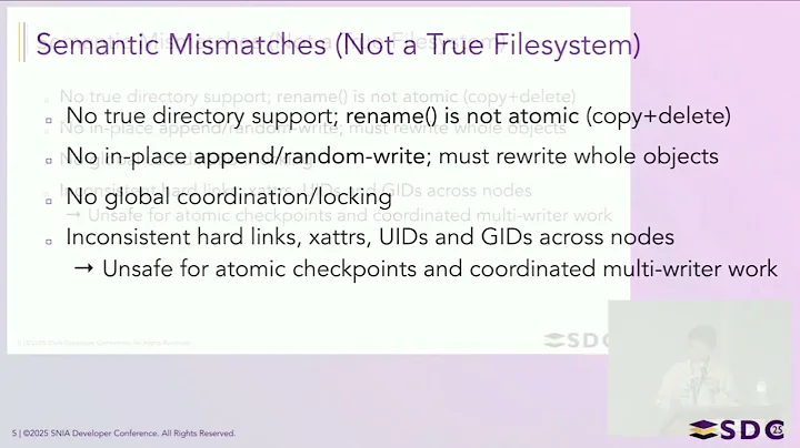 SNIA SDC 2025  - Why s3fs Fails in AI/ML and How to Achieve Scalable POSIX Access Anyway