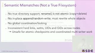 SNIA SDC 2025  - Why s3fs Fails in AI/ML and How to Achieve Scalable POSIX Access Anyway