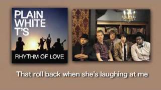 Download Lagu Plain White T's - Rhythm Of Love - Lyrics Video MP3