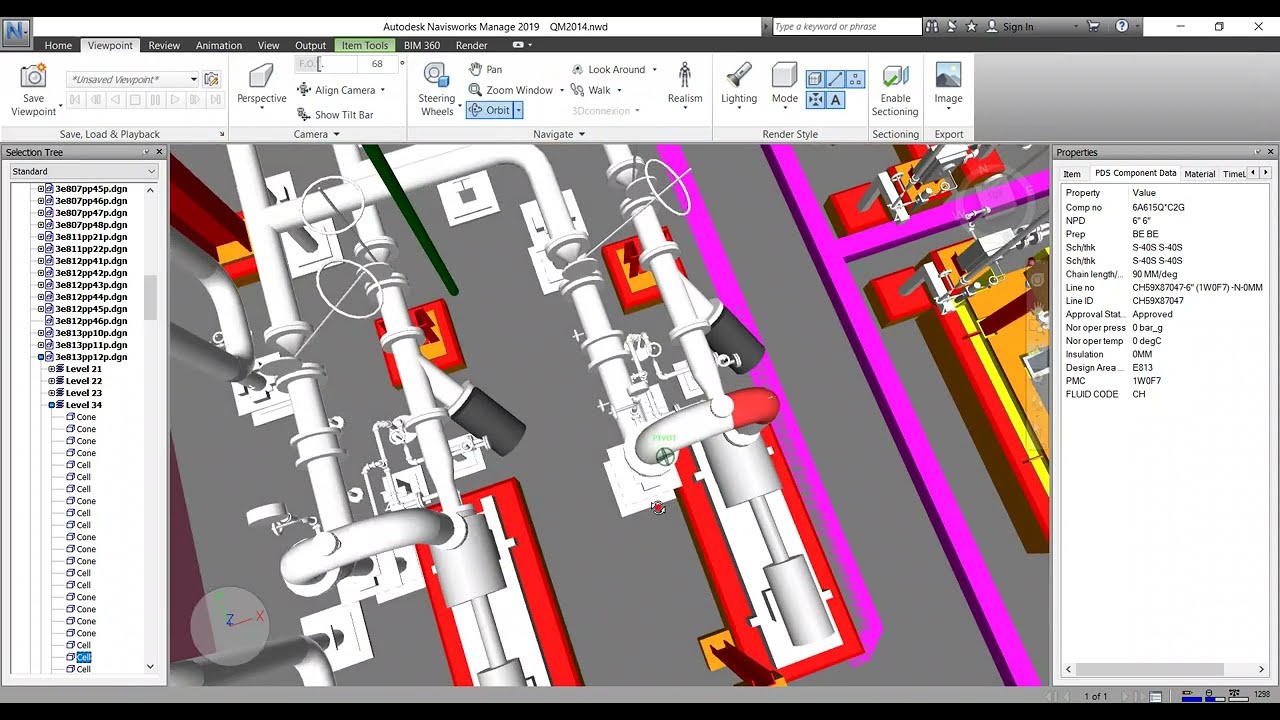 CAESAR-2 MODELING  & STRESS ANALYSIS OF PUMP DISCHARGE & SUCTION LINES. WORKING+STANDBY TEMP. PART-2
