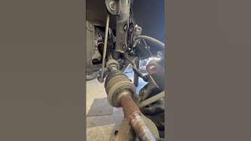 Toyota rav4 removing axle