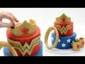 How To Make A WONDER WOMAN Cake!