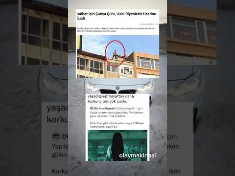 Korku filmlerinde gülen