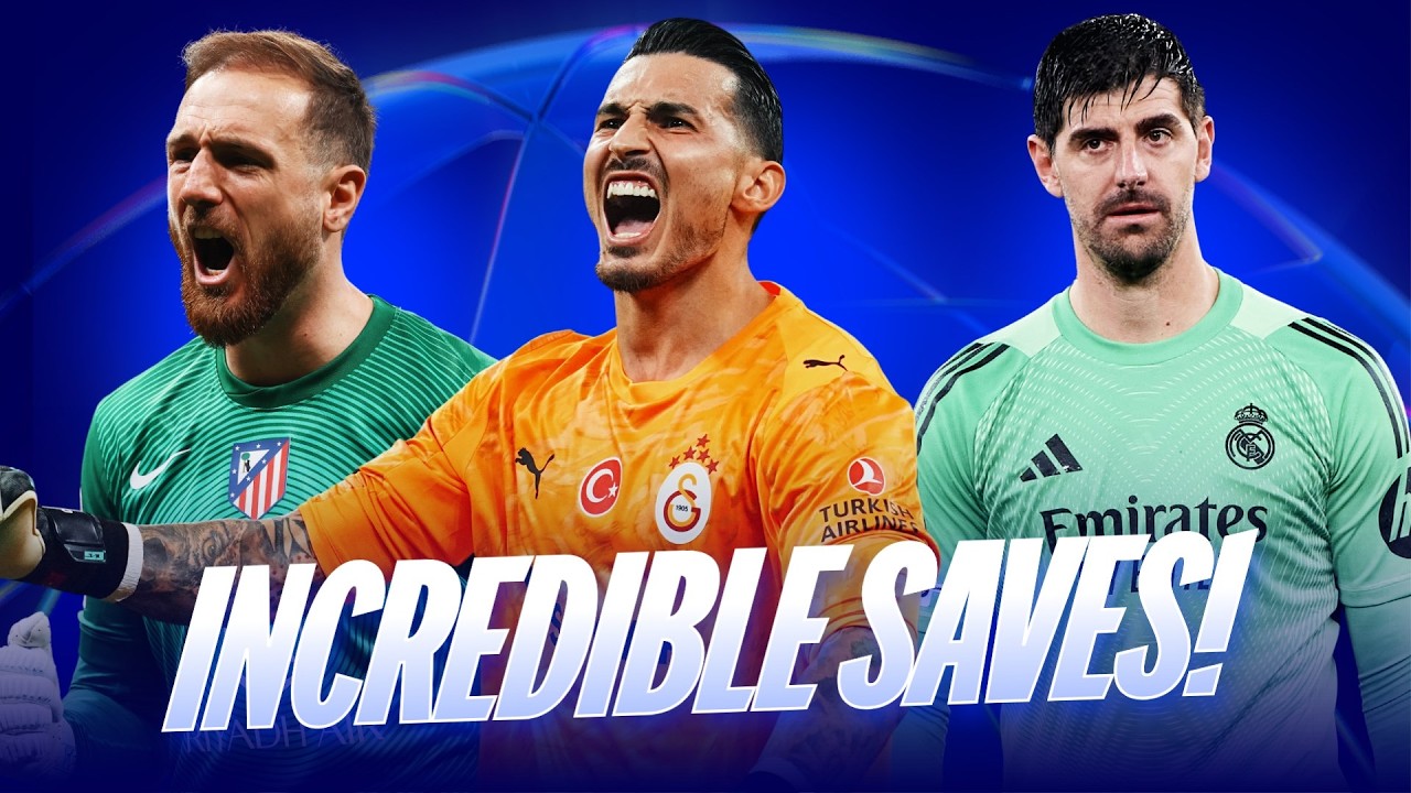 These Saves Are INCREDIBLE! 😳 | Champions League Knockout Phase
