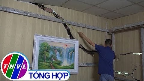 THVL | Hàng loạt nhà sụt lún bên công trình xây dựng tại Hà Nội