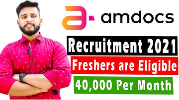 🔴 Amdocs Off Campus Drive 2021 | Off Campus Drive For 2021 Batch | #amdocs