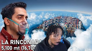 Reacting To He Visited the Closest Town to Space (Life with 50% less oxygen)!