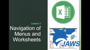 Jaws with Excel Basics Lesson 3