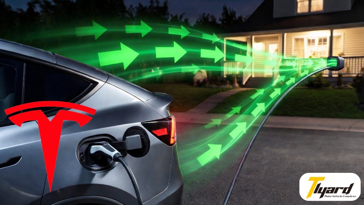 НОВИНКА!! Обеспечьте электропитанием свой дом с помощью электромобиля Tesla - V2L меняет всё - От...