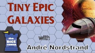 Celebrity Tiny Epic Galaxies Review - with André Nordstrand Profile