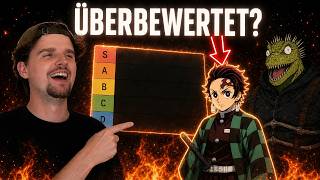 Demon Slayer, Dorohedoro, Ghost in the Shell, Frieren usw. in eine Tierlist ranken