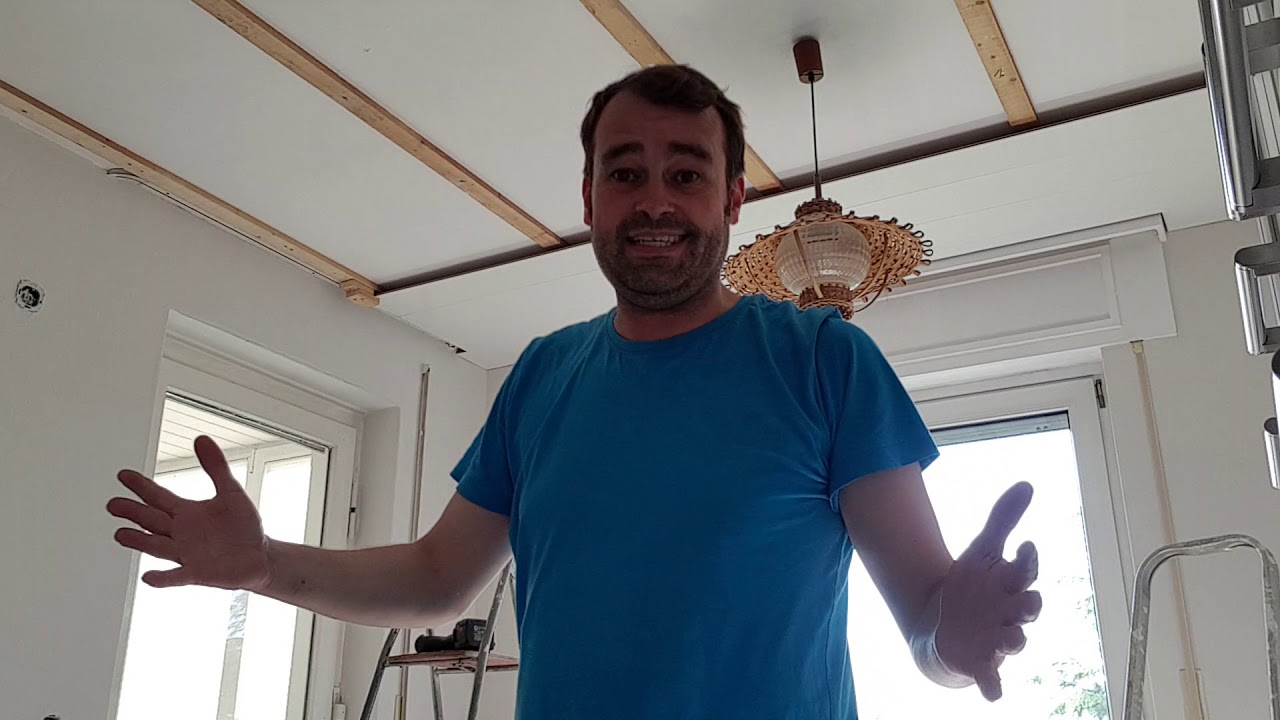 New DIY Tipp zum Anbringen von Deckenpaneelen