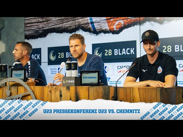 💬 PK nach dem U23-Spiel: F.C. Hansa Rostock U23 vs. Chemnitzer FC | Regionalliga Nordost⚽