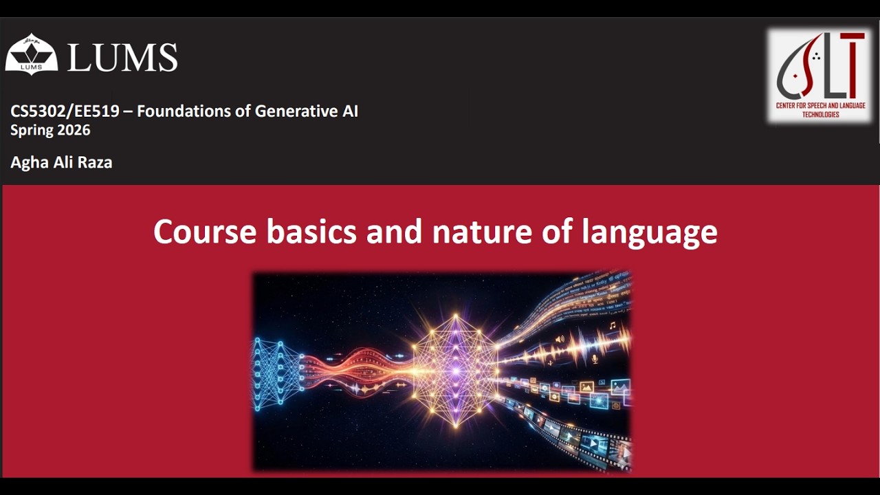 Generative AI L1: Course basics, introduction to language