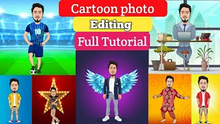 Cartoon Photo Editing Toonapp Editing 2021 Photo Editing Tutorial By Ayan Mechanic