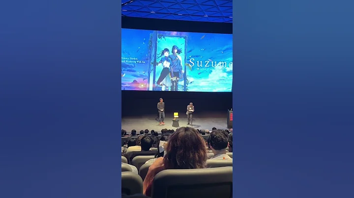 Makoto Shinkai Voice Acting his own movie, Suzume. (your name, weathering with you) - DayDayNews