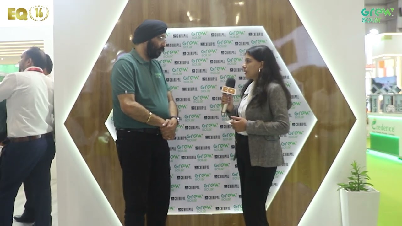 EQ Exclusive Interaction with Mr. Hardip Singh from Grew Solar at REI 2025