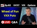 Selling Short VXX Put Options  (Wheel of Fun)  -  Ep.62