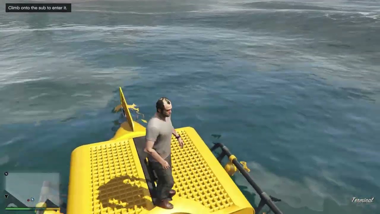 GTA 5 - Stealing Sub-Marine Mission
