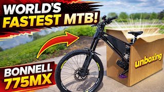 I Bought The Worlds Fastest MTB | Unboxing & ride the Bonnell 775MX , hype or nah?