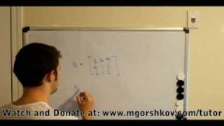 Mathematics - Matrices 1