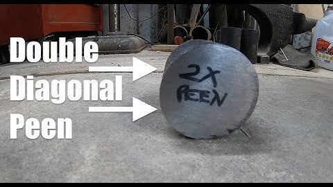 Blacksmithing: Forging A Double Diagonal Peen Hammer, Knifemaking, Bladesmithing Hand Tools