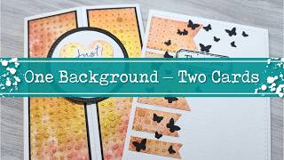 Easy Fun-Fold Card with Lots of Texture, Shimmer and Shine! [2026/079]