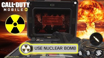 My first ever nuclear bomb in cod mobile