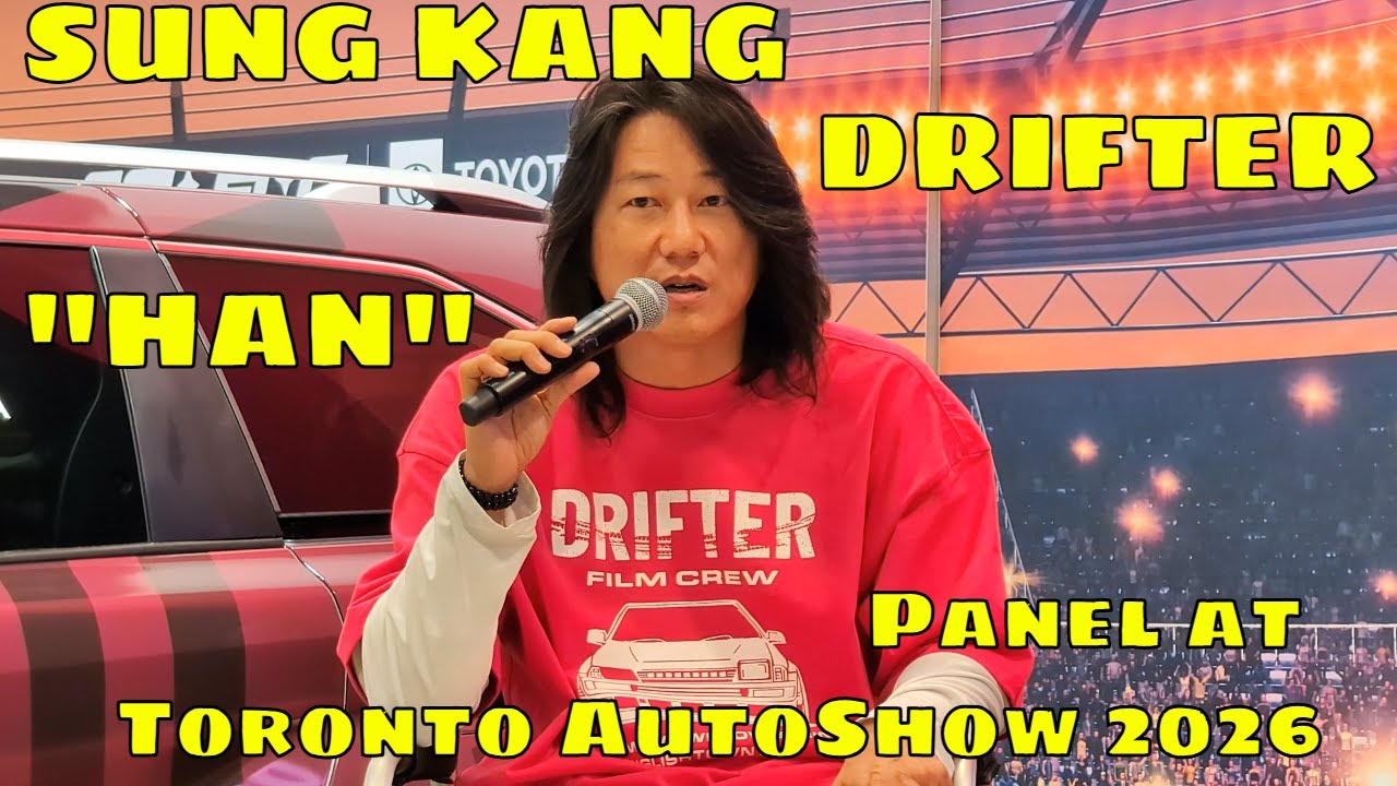 Сон Кан «Хан» анонсировал новый фильм «Дрифтер»: интервью на автосалоне в Торонто 2026 года.